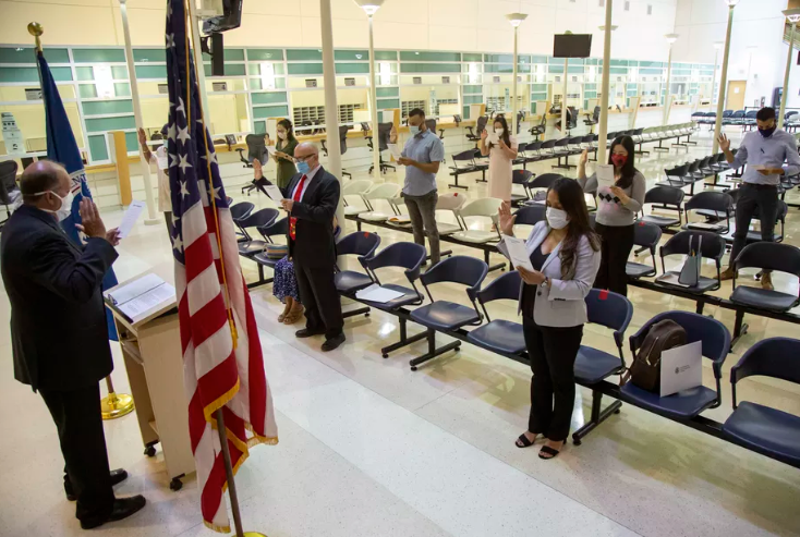Naturalization backlog could keep many immigrants from voting in November