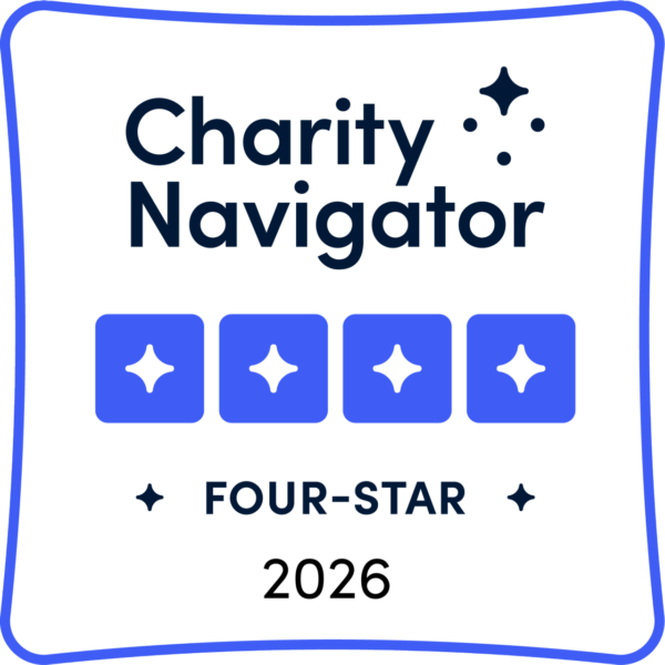 Charity Navigator 4-Star Rating